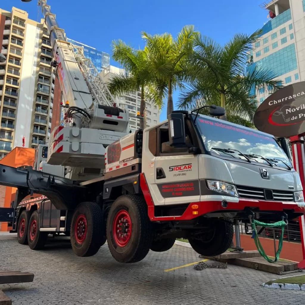 Locadora de Guindaste SIDCAR Transportes Locadora de Guindaste SIDCAR Transportes
